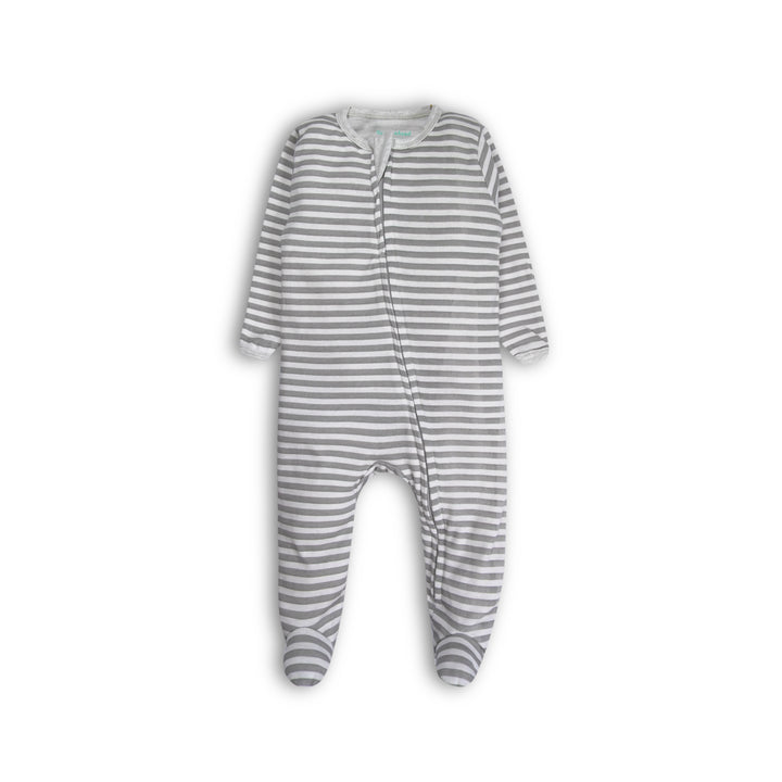 FN-6001 3PK Cotton Footed Sleep 'N Play Pyjamas