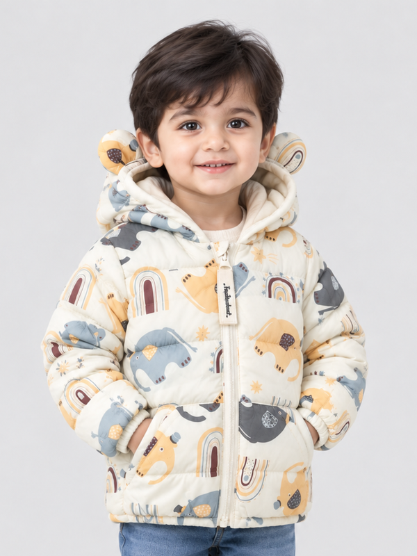 Tiny Safari Puffer Jacket - FB-3394