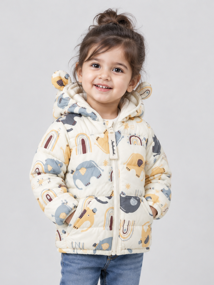 Tiny Safari Puffer Jacket - FB-3394