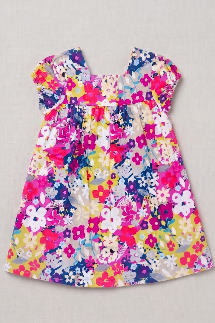 Puff Sleeves Dress – FB-5575