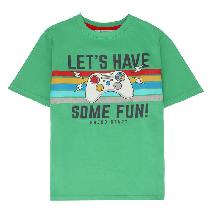 FB-3106 Green T-Shirt - Let's Have Some Fun
