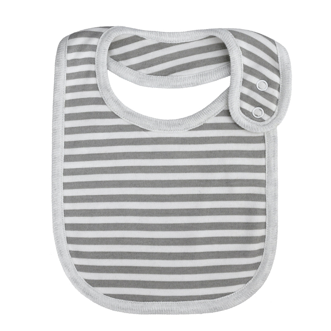 FN-8002 Elephant 3-Pack Cross-Over Bibs for 0-24 Months