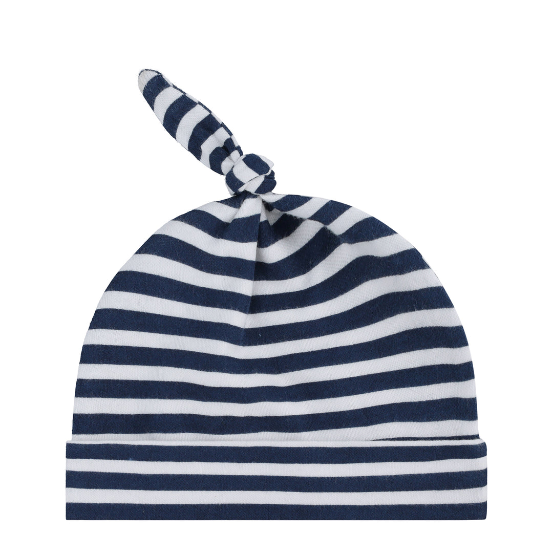 FB-8501 3-Pack Caps Sailboat & Navy Stripe