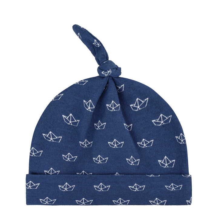 FB-8501 3-Pack Caps Sailboat & Navy Stripe