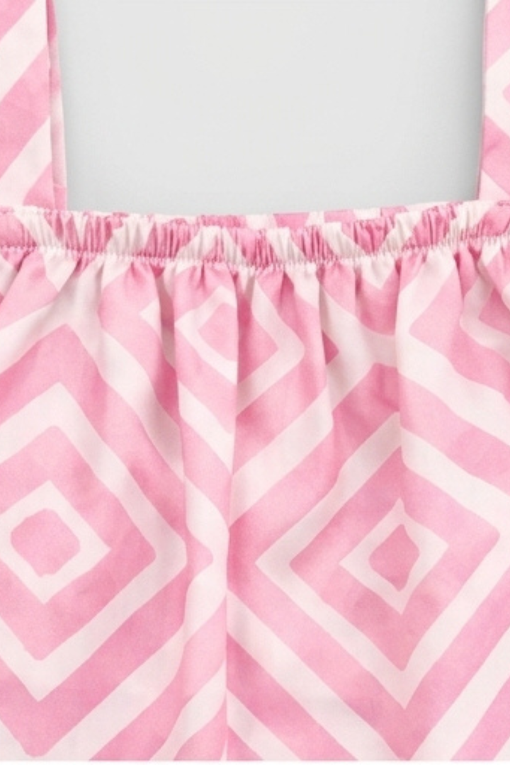 Ruffle Strap Romper - FB-5035