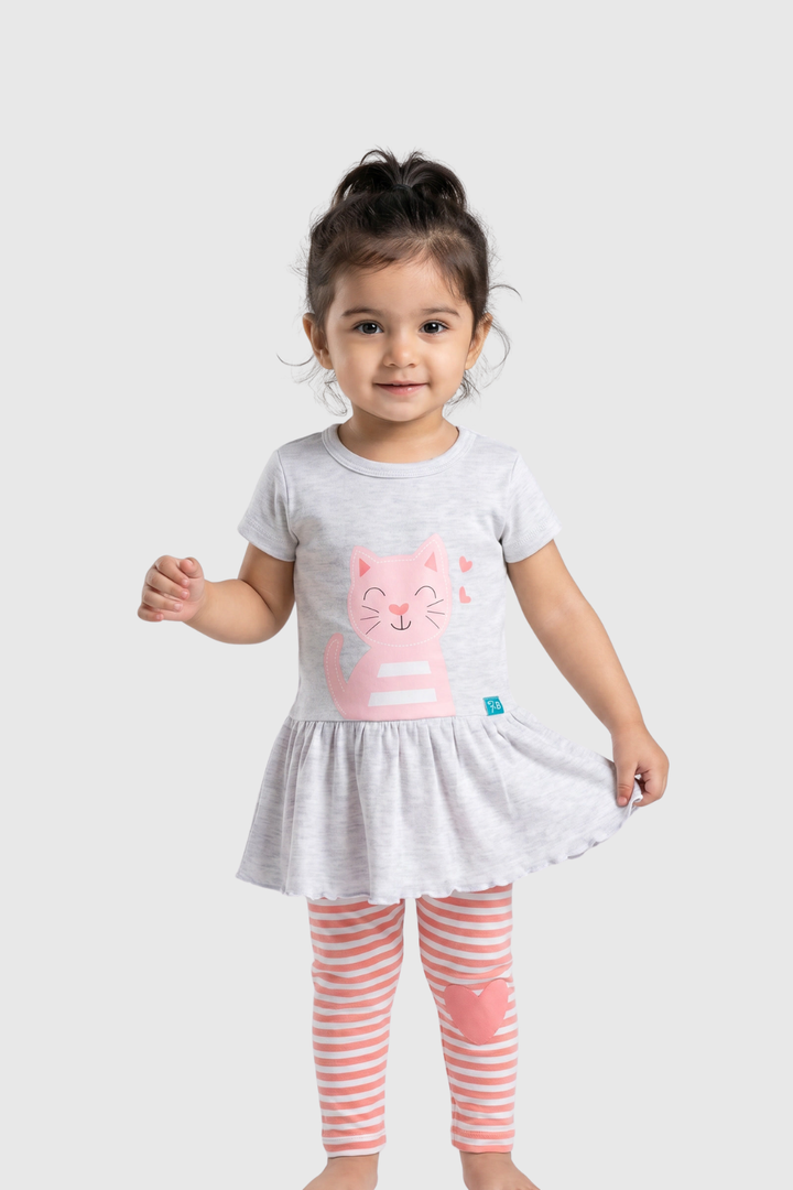 Skirt Shirt & Leggings - FG-3503