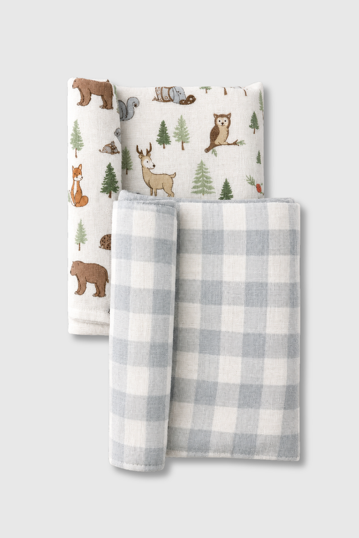 Swaddle Blanket Pack Of 2 - FS-517