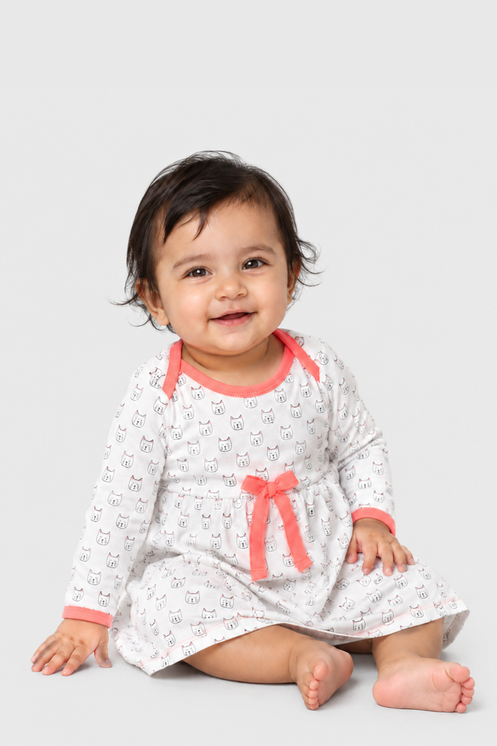 Cotton Frock Pack Of 2 - FG-6004