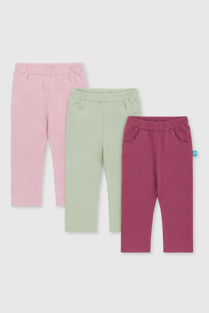 Cotton Pant Pack Of 3 - FG-4417