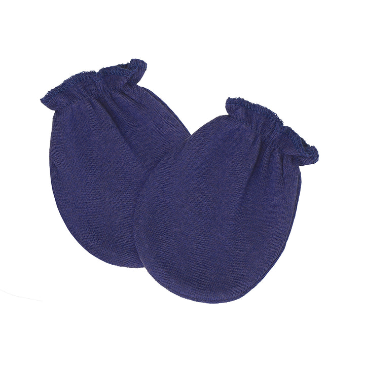 FS-465 Blue Whale print cotton mitten – Featherhead