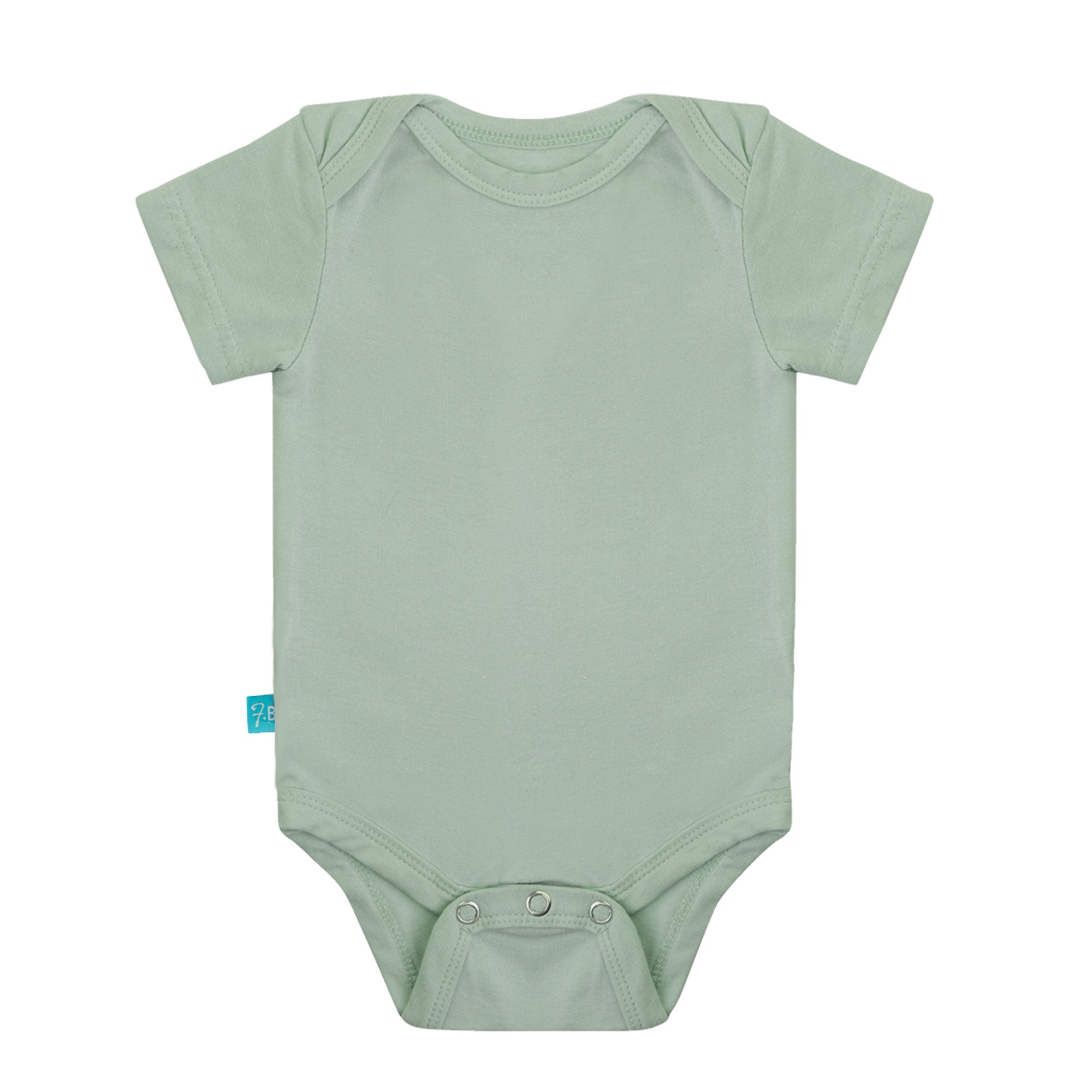 FG-2409 Baby Girl 7-Pack Short-Sleeves Bodysuits
