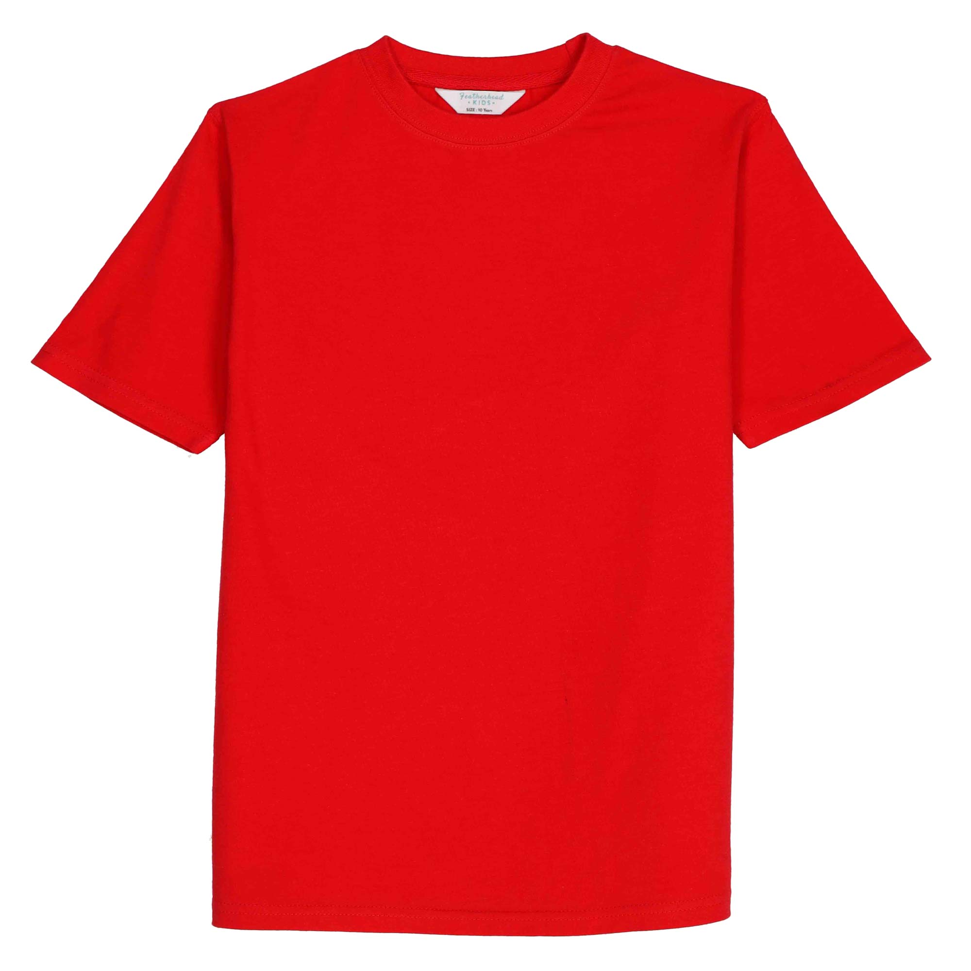 FB-3141 Red & Light Mélange 2PK T-Shirts