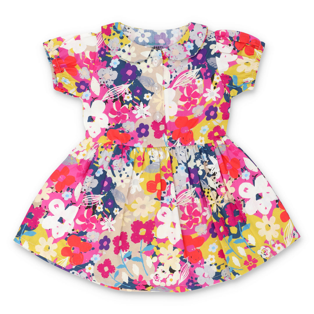 FG-5513 Multicolor Floral Cotton Dress