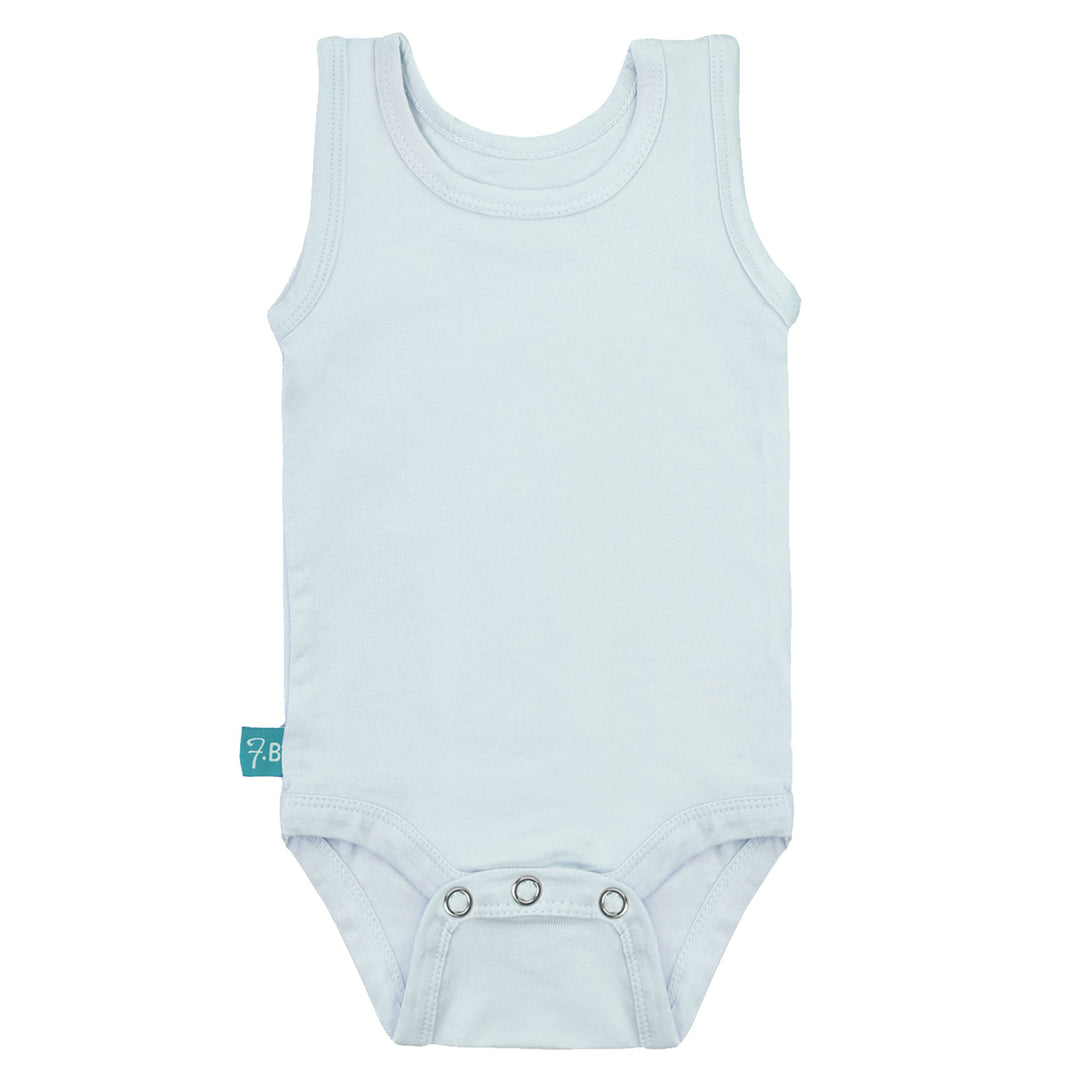 FB-2904 Baby Boy 6-Pack Sleeveless Bodysuits